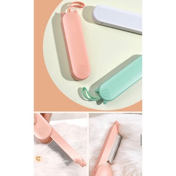 💥SALE💥Dual Pocket Shadow Pet Comb Set - Picture 4 of 11